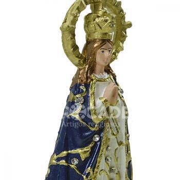 Imagem Nossa Senhora de Caacup� 21 CM �A Virgem Azul do Paraguai� Inquebr�vel