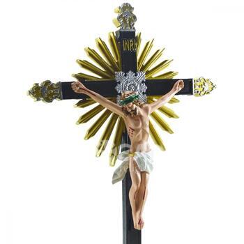 Crucifixo de mesa edi��o Luxo 57 Cm Inquebr�vel