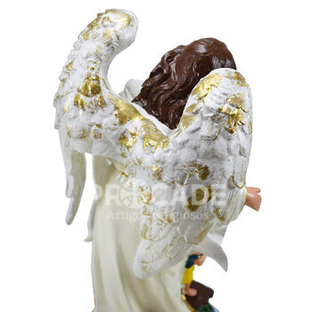 Imagem Anjo da Guarda 38 Cm Branco Inquebr�vel
