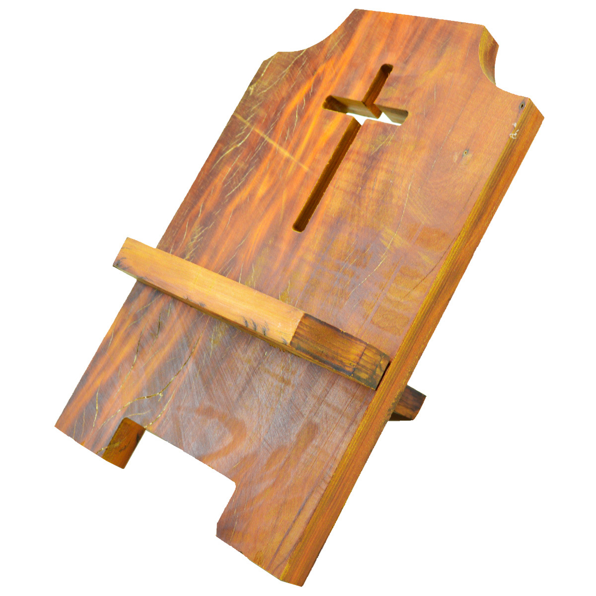 Porta Biblia De Madeira Peroba 29cm X 19 Cm So Bento