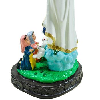 Nossa Senhora de F�tima com os Pastorinhos 24 Cm Inquebr�vel
