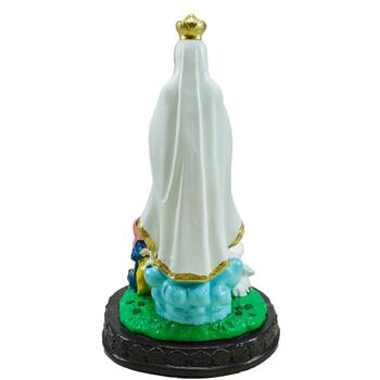 Nossa Senhora de Ftima com os Pastorinhos 24 Cm Inquebrvel