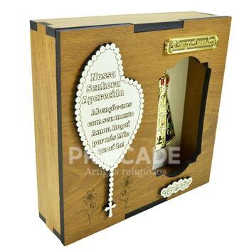Nicho de Nossa Senhora Aparecida 17 cm