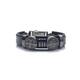 Pulseira luxo de So Bento em Couro (12 UNIDADES)