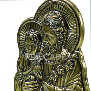 Adorno de Mesa Rustico S�o Jos� 19 cm