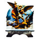 Porta Biblia So Miguel estampado marrom (A-27 cm x L-20 cm)