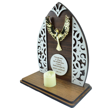 Oratrio Espirito Santo com Vela eletronica