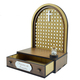 Altar com gaveta de pedidos de Orao, ideal para imagens de at 24 cm + Tero Grtis na garrafinha.