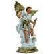 Imagem S�o Miguel Arcanjo branco 39 Cm Inquebr�vel 