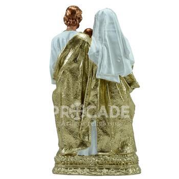 Imagem Sagrada Familia Cor Branco 30 Cm Inquebr�vel 