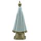 Imagem N.sra Aparecida 39 Cm Cor Branco Inquebr�vel 