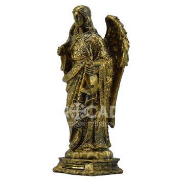 Imagem S�o Gabriel 21 Cm Ouro envelhecido Inquebr�vel 