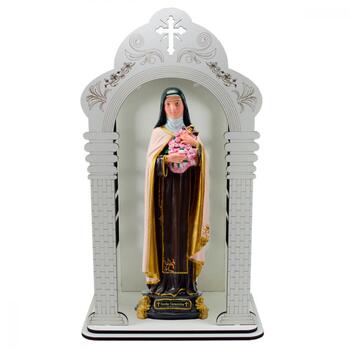 Capel�o 60 cm com Imagem de Santa Terezinha Inquebr�vel