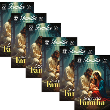 Kit com 6 Unidades Livro Fam�lia Igreja Dom�stica 32� Edi��o
