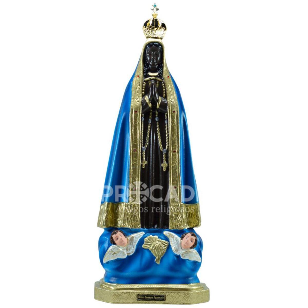 Imagem de Nossa Senhora Aparecida de Borracha 60 CM