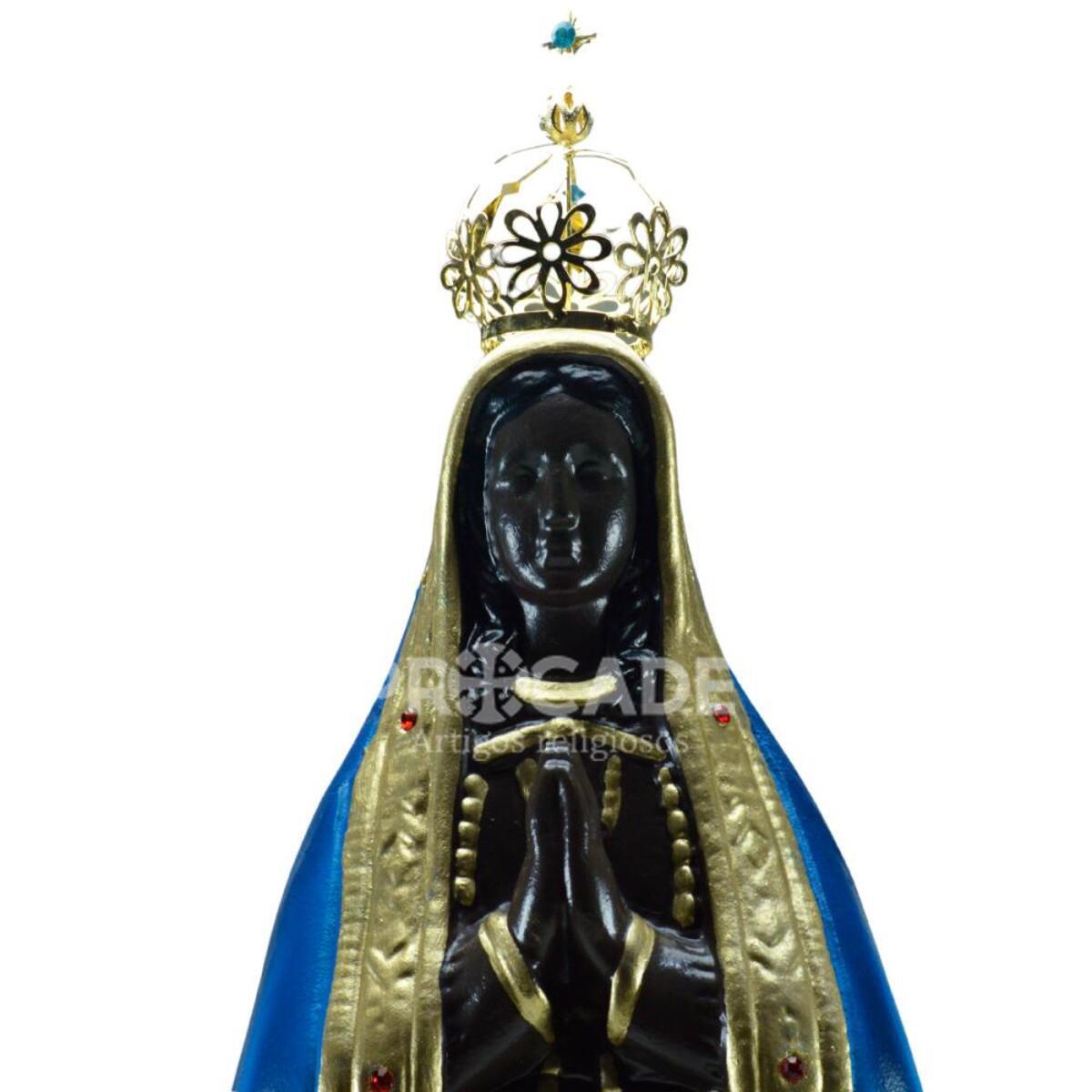 Imagem de Nossa Senhora Aparecida de Borracha 60 CM