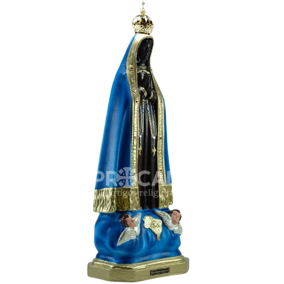 Imagem de Nossa Senhora Aparecida de Borracha 60 CM