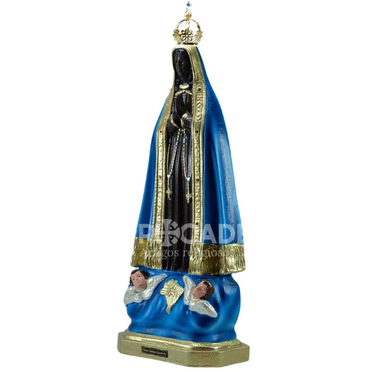 Imagem de Nossa Senhora Aparecida de Borracha 60 CM