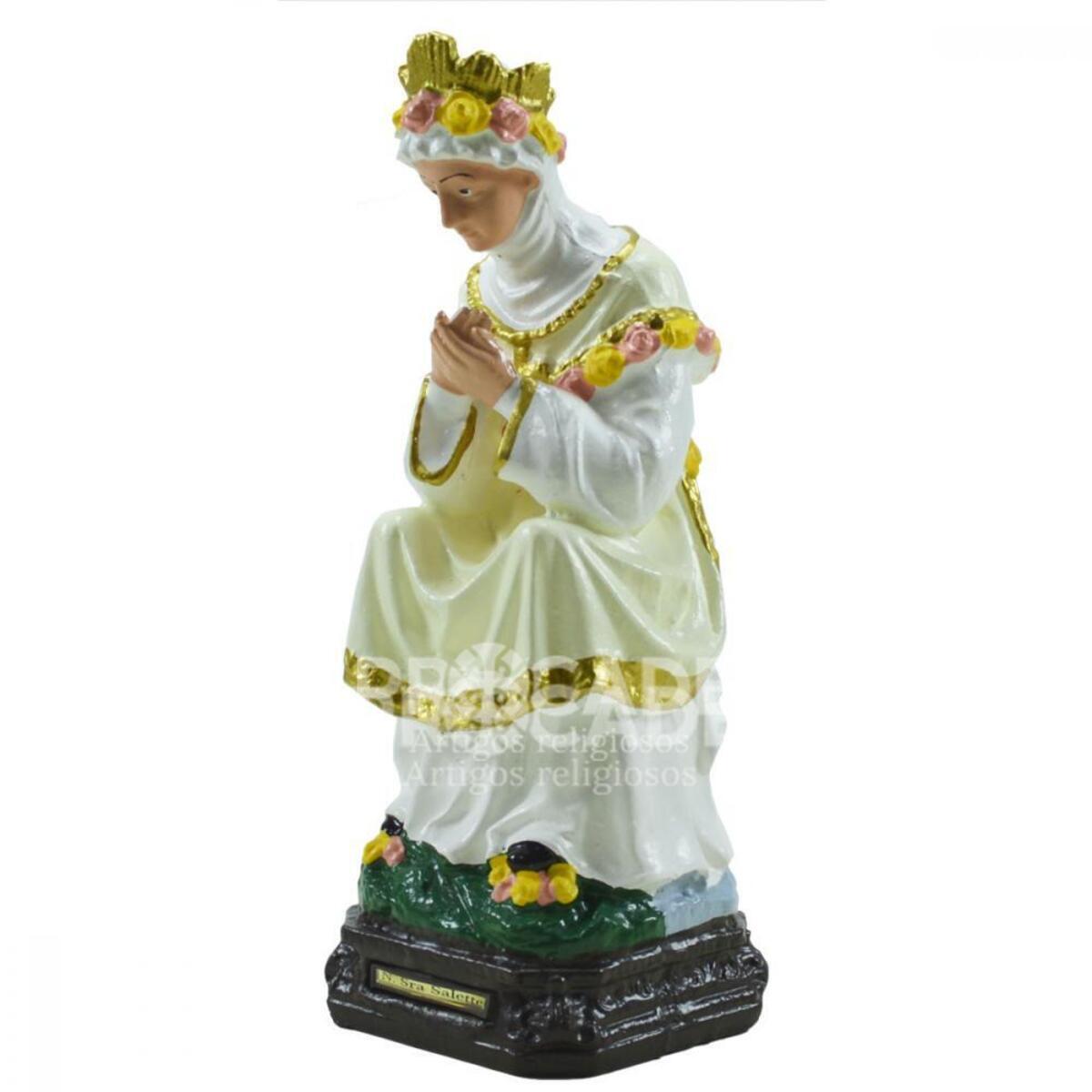 Imagem Nossa Senhora da Salette Sentada 21 cm Inquebr�vel 