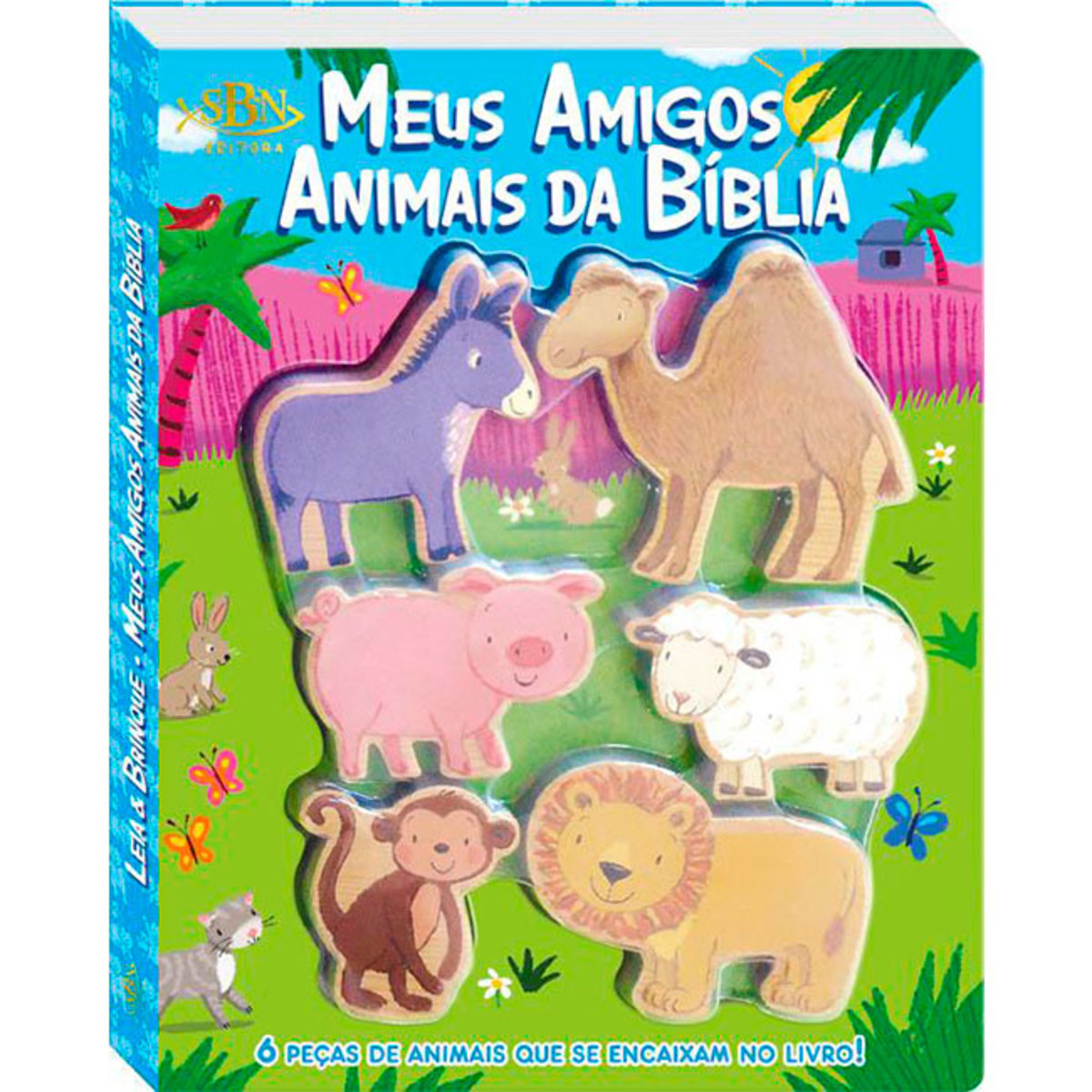 Leia e Brinque: Meus amigos animais da Bblia