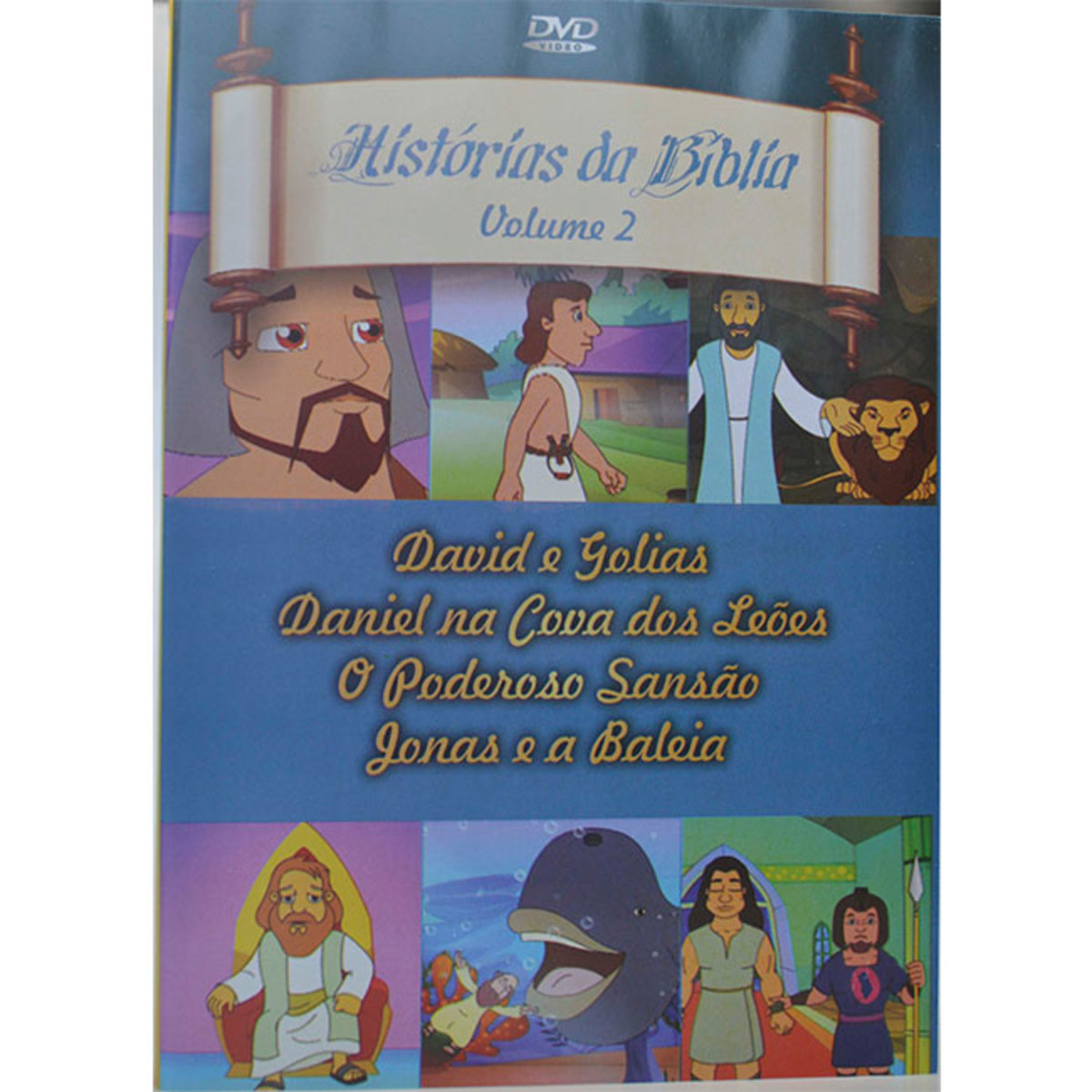 DVD Histórias da Bíblia vol 02