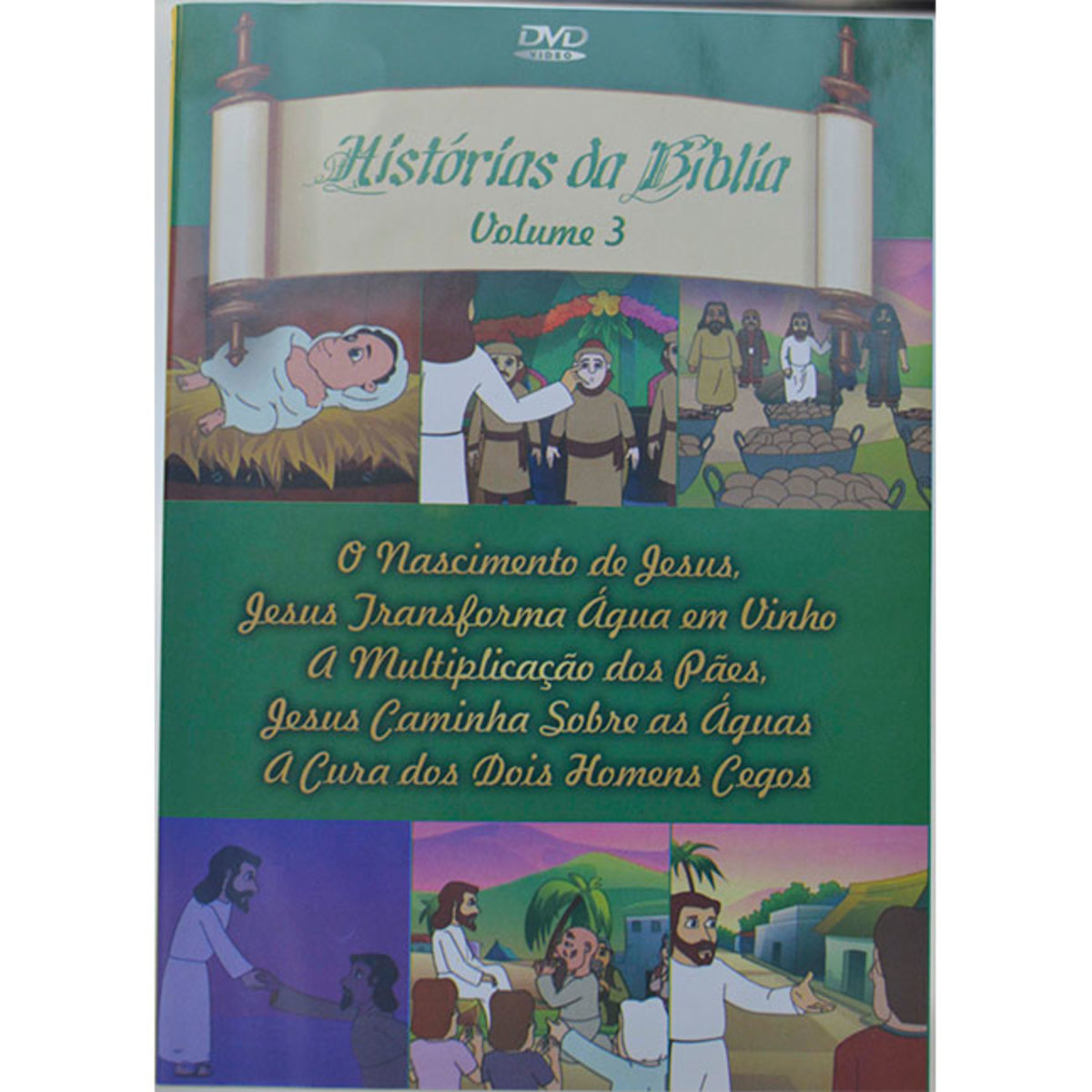DVD Histórias da Bíblia vol 03