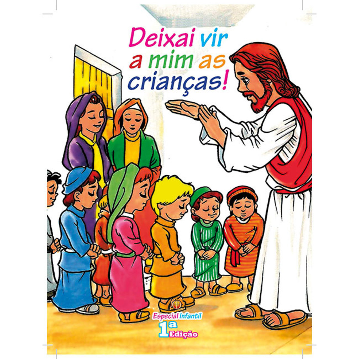 Kit Infantil  Pequeninos de Jesus Vol 01-livro+CD+Terço