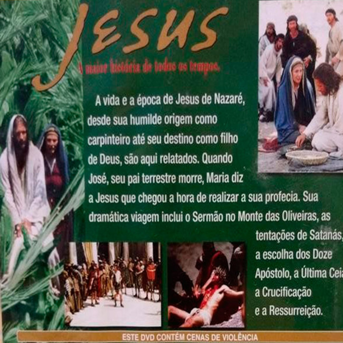 DVD-Jesus,A maior histria de todos os tempos.